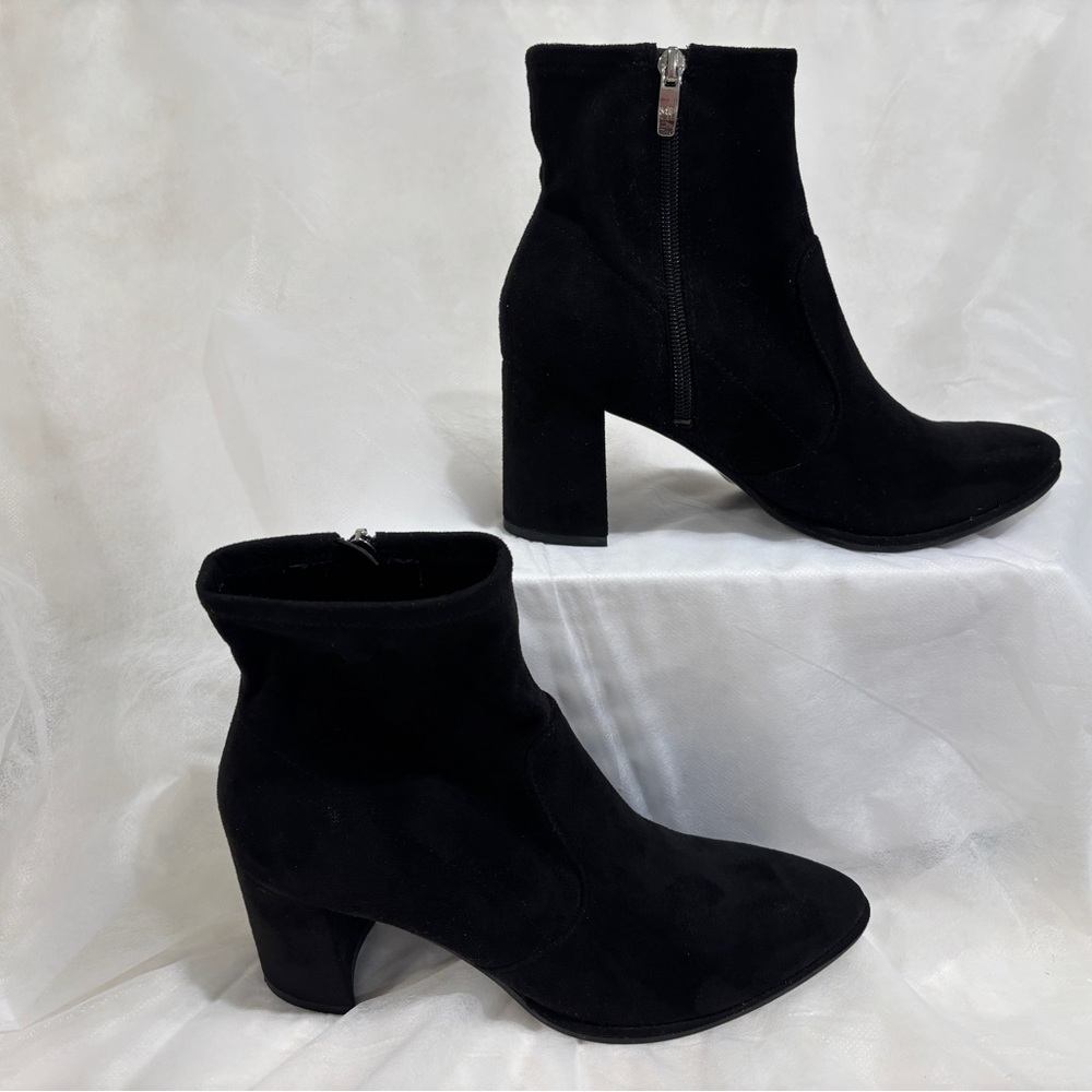 Marc Fisher Faux Suede Ankle Boots